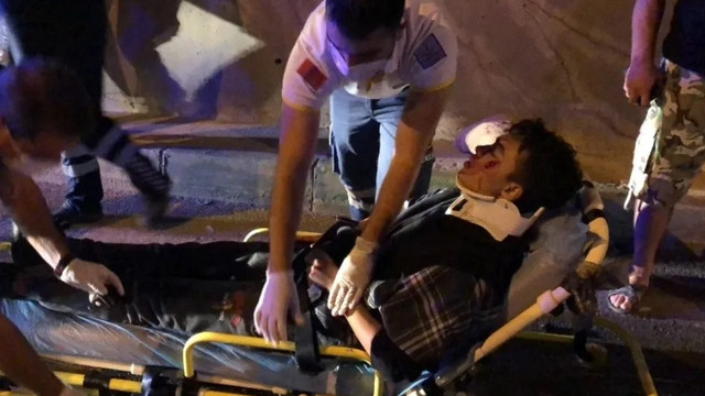 Gece yarısı korku filmi gibi kaza!