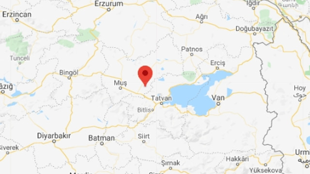 Muş'ta 4,1 büyüklüğünde deprem