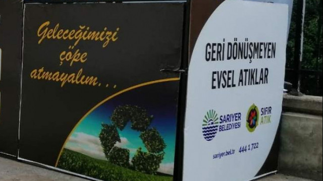 Çevreci Sarıyer Belediyesi'ne sıfır atık belgesi