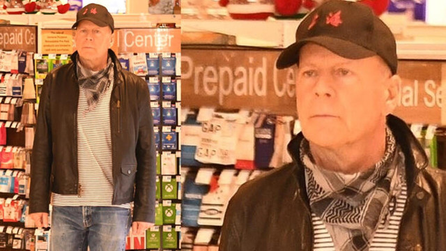 Kural tanımayan Bruce Willis eczaneden kovuldu