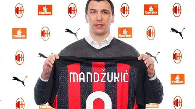 Beşiktaş'a kötü haber! Mandzukic, resmen Milan'da