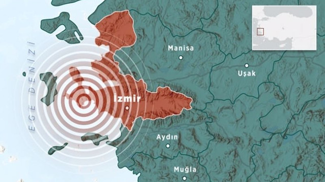 İzmir'de bir günde 100'den fazla sarsıntı