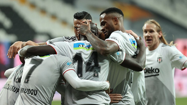 Beşiktaş'tan gol şov! Kartal 6 golle havalandı!