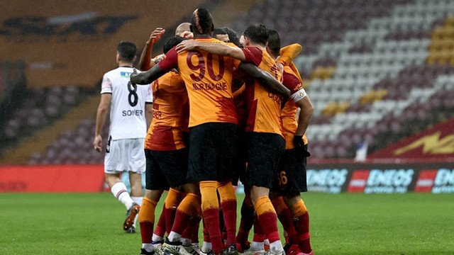Galatasaray, Gençlerbirliği'ni 6 golle dağıttı