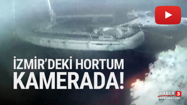 Çeşme'deki hortum kamerada! | 3. Sayfa
