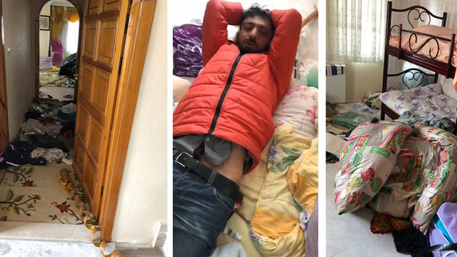 Hırsızı vatandaşlar böyle yakaladı!
