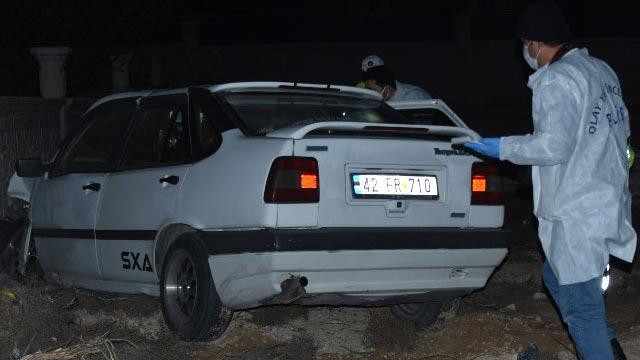 Kontrolden çıkan otomobil bahçe duvarına çarptı: 1 ölü