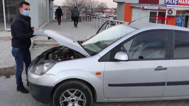 Otomobilde şoke eden dolandırıcılık yöntemi