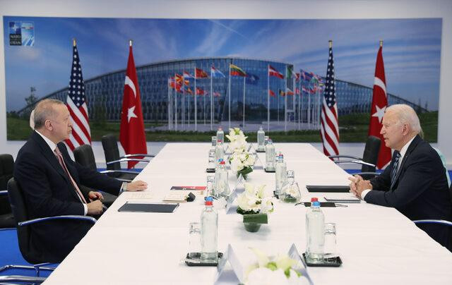 Cumhurbaşkanı Erdoğan, Biden ile görüştü - Resim : 2