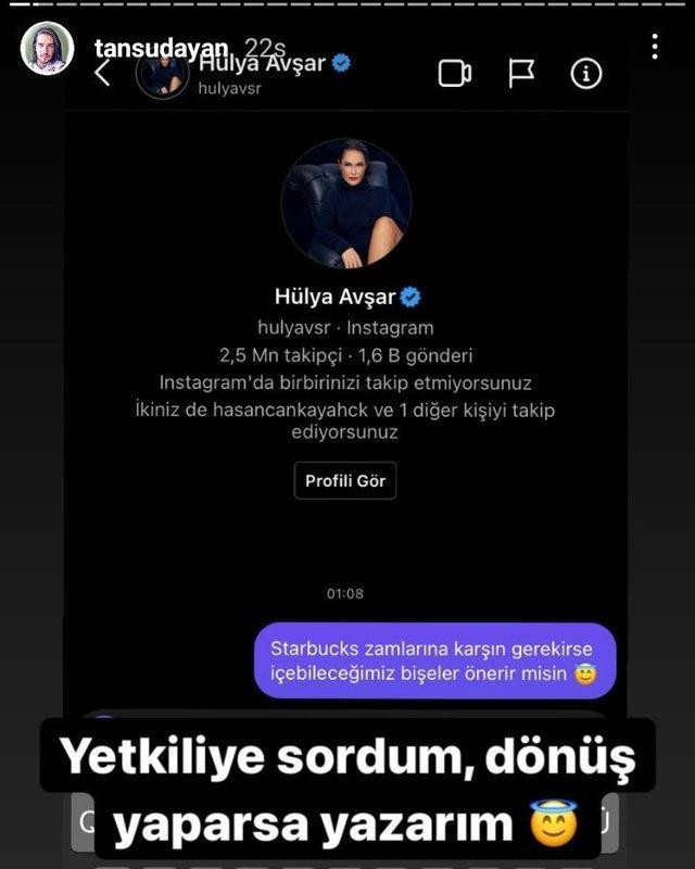 Fenomen Tansu Dayan'dan Hülya Avşar'a zam mesajı: Yetkiliye sordum... - Resim : 1