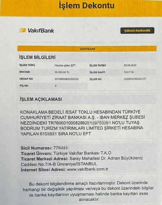 Korkmaz'ın otelinde kaldığı iddia edilen Esat Toklu'dan Sedat Peker'e suç duyurusu - Resim : 1