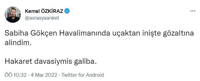 Ünlü anketçi Kemal Özkiraz gözaltına alındı - Resim : 1
