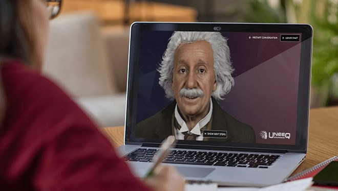 Albert Einstein yapay zekayla geri döndü! - Resim : 1