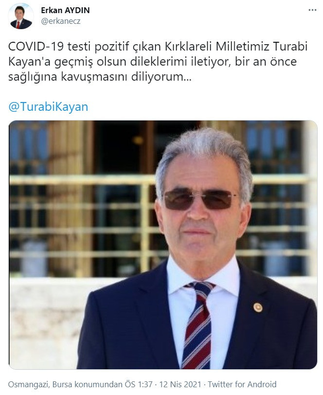 CHP'li milletvekili koronavirüse yakalandı - Resim : 1