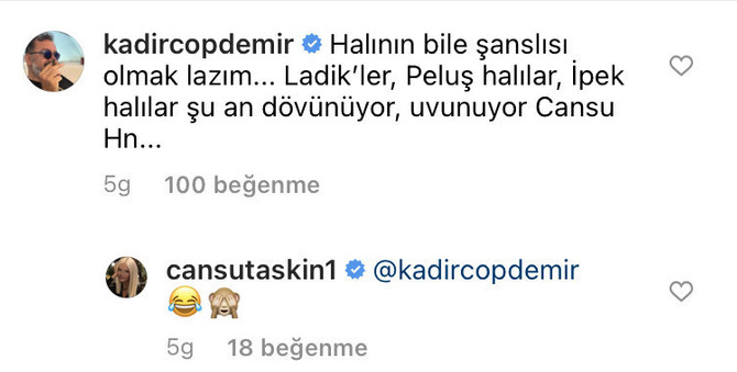 Kadir Çöpdemir'den model Cansu Taşkın için olay sözler - Resim : 2