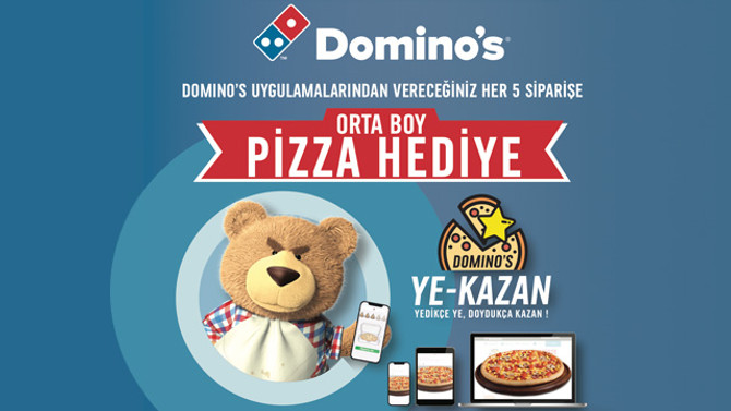 Domino’s Pizza’dan pizzaya doyamayanlar için YeKazan Güncel