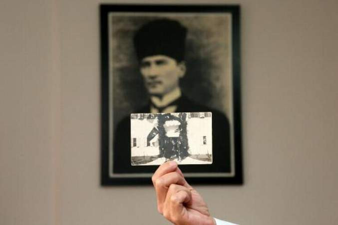 Atatürk'ün daha önce hiç yayınlanmayan bir fotoğrafı ortaya çıktı - Resim : 1