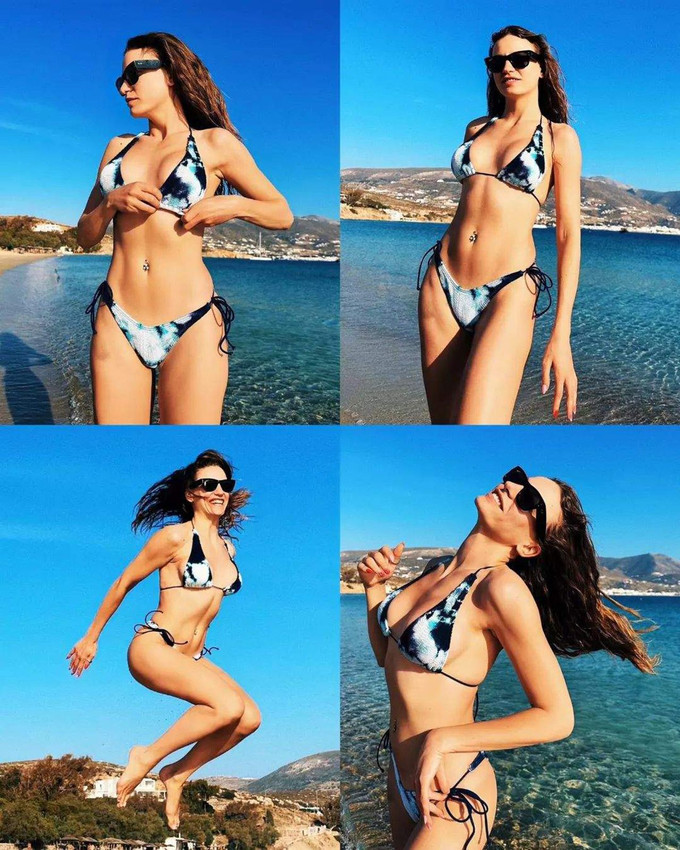 Serenay Sarıkaya da yazı getirdi; plaj pozlarına beğeni topladı - Resim: 2
