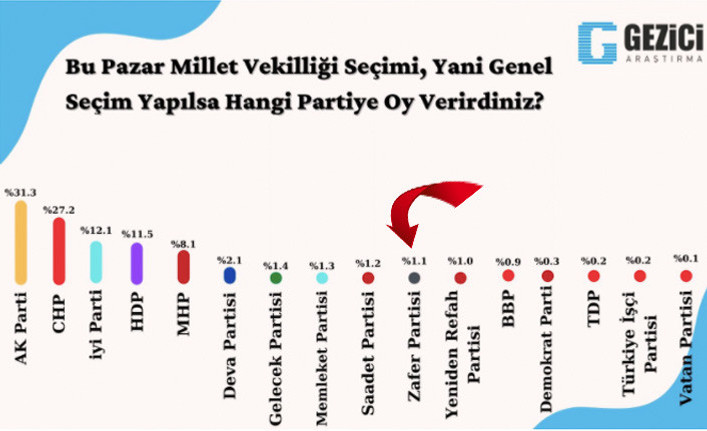 Zafer Partisi artık anketlerde - Resim : 1