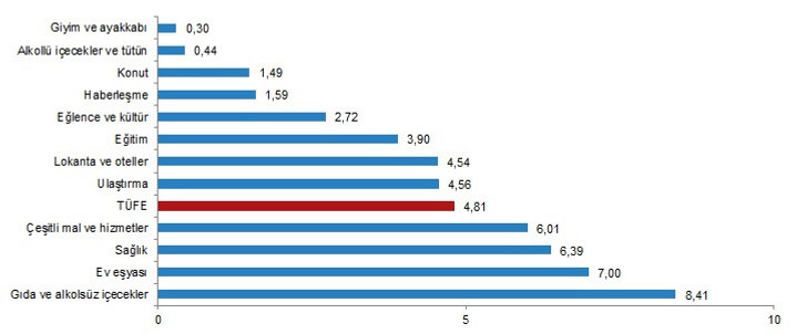 TÜİK Şubat 2022 enflasyon rakamlarını açıkladı - Resim : 6