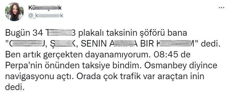 İstanbul’da taksici terörü... Etmediği küfür kalmadı! - Resim : 1