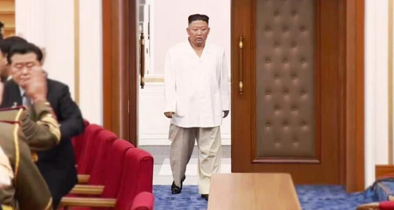 Kuzey Kore liderinin son görüntüsü ülkede gündem oldu - Resim : 1
