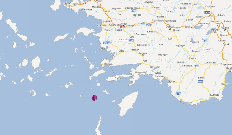 Ege Denizi'nde bir deprem daha - Resim : 2