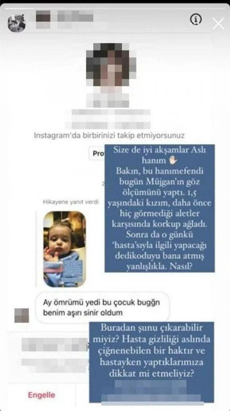 Ayşecan Tatari, kızının doktorunu ifşa etti! Skandal mesaj - Resim : 1