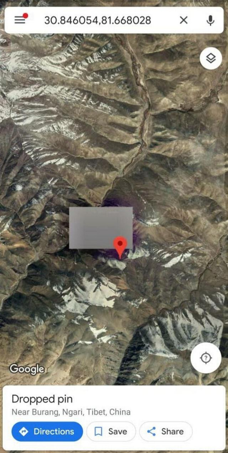 Google Maps'te sansürlenen gizemli bölge! Çin, Dünya'dan ne saklıyor? - Resim : 1