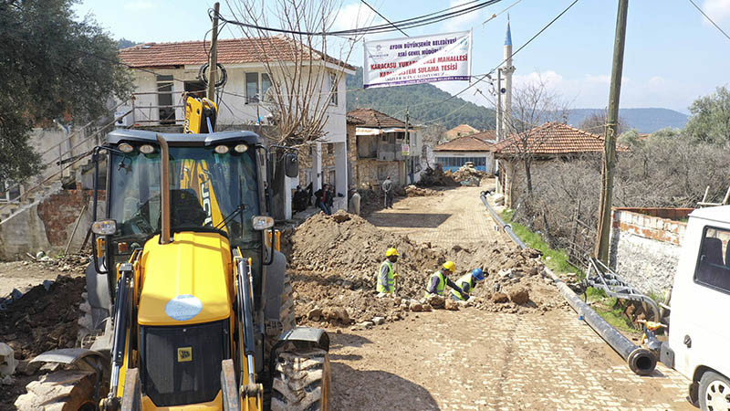 Aydın Büyükşehir Belediyesi'nin tarımsal sulama yatırımları devam ediyor - Resim : 5