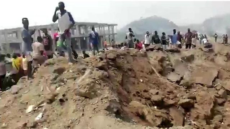 Gana'da korkunç patlama! Çok sayıda ölü var - Resim : 1