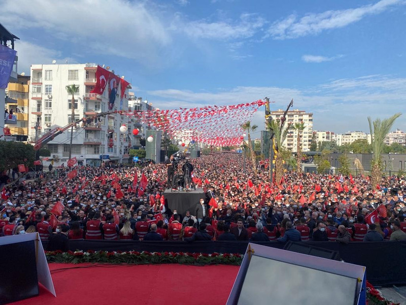 CHP'den dev gövde gösterisi! Kılıçdaroğlu: ''Geliyor gelmekte olan'' - Resim : 1