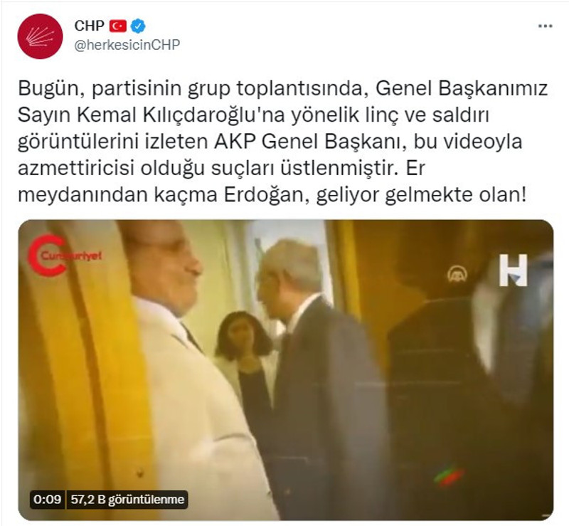 Kılıçdaroğlu'nun linç görüntülerini izleten Erdoğan'a çok sert tepki - Resim : 1