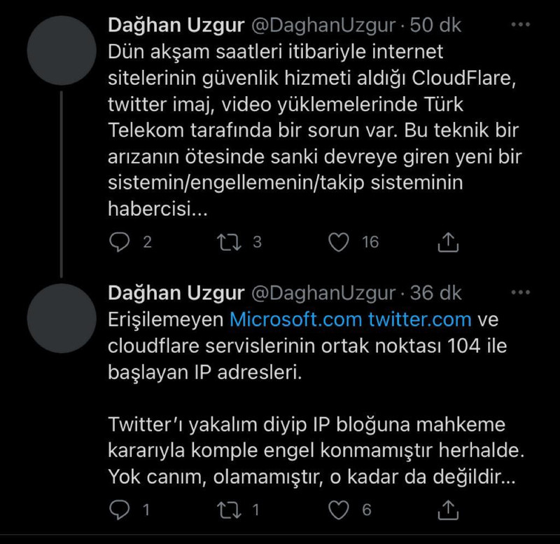 Türkiye'de internet kesintisi: Bazı siteler açılmıyor - Resim : 1