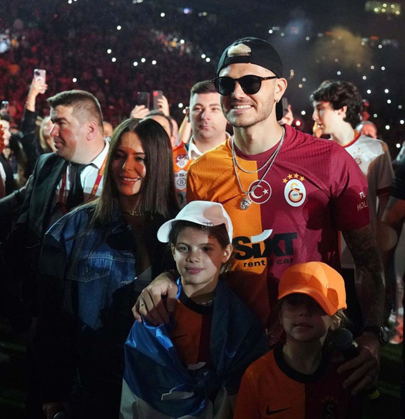 Simge Sağın ile Icardi'nin kutlamalara damga vuran anları - Resim: 3