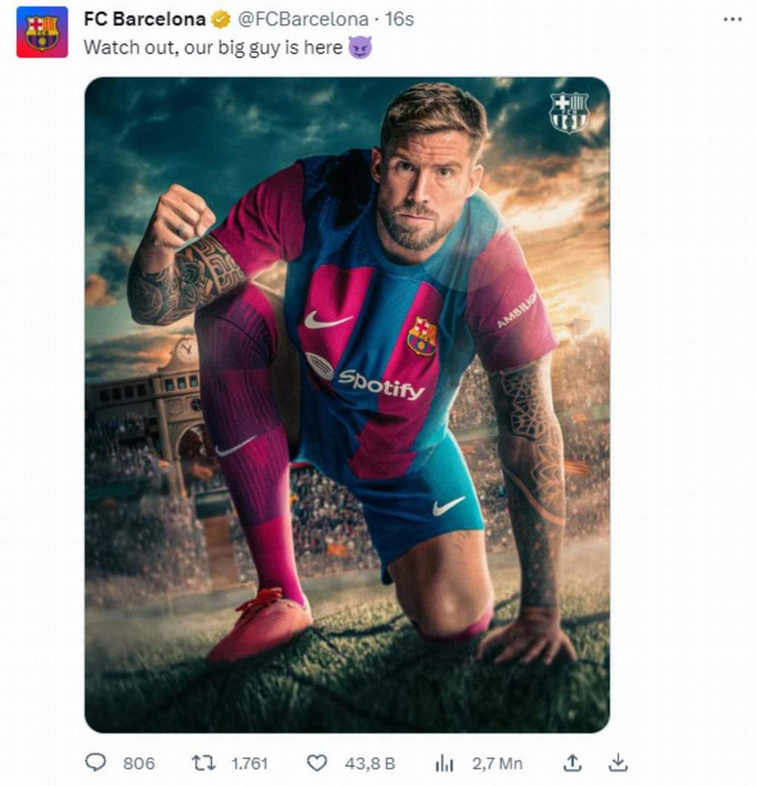 Futbol camiası Fenerbahçe'den Real Madrid'e transfer olan Arda Güler'i konuşurken, Barcelona sosyal medyadan kendi teklifini reddeden Arda Güler'i hedef aldı.