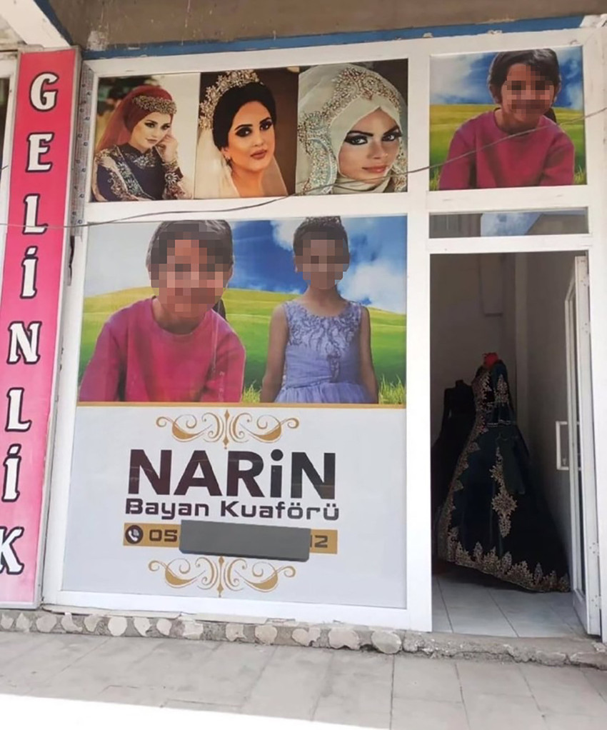 Türkiye'yi ayağa kaldıran Narin cinayetine ilişkin soruşturma sürerken sosyal medyada paylaşılan bir fotoğraf ''bu kadarına da pes'' dedirtti. Narin'in ismi ve fotoğrafıyla açılan kadın kuaförü tepkilere neden oldu.