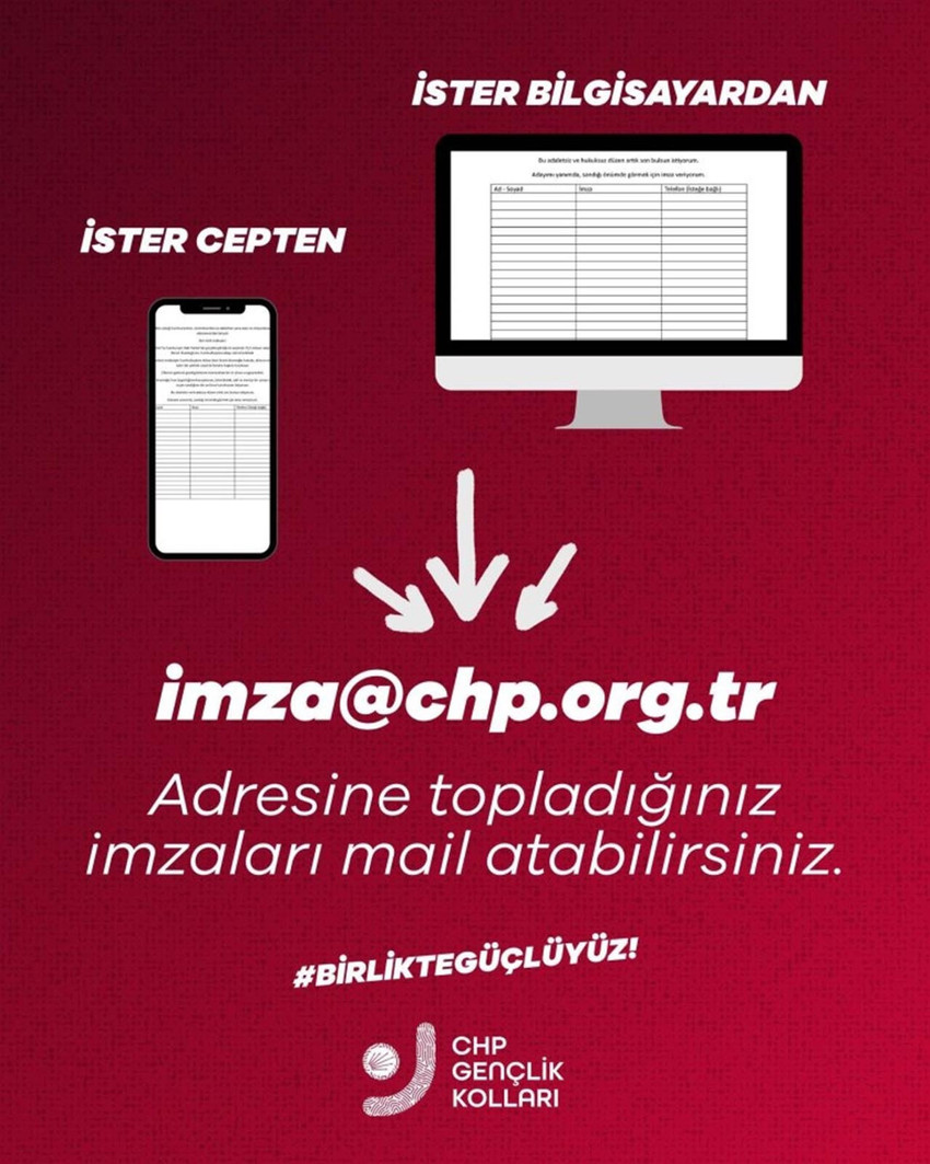 CHP lideri Özel, Ekrem İmamoğlu'nun köyünde kıldığı bayram namazı sonrasında dün Maltepe mitinginde ilk imzaların toplandığı "özgürlük ve erken seçim imzası" kampanyası için ilk çağrı yaptı.