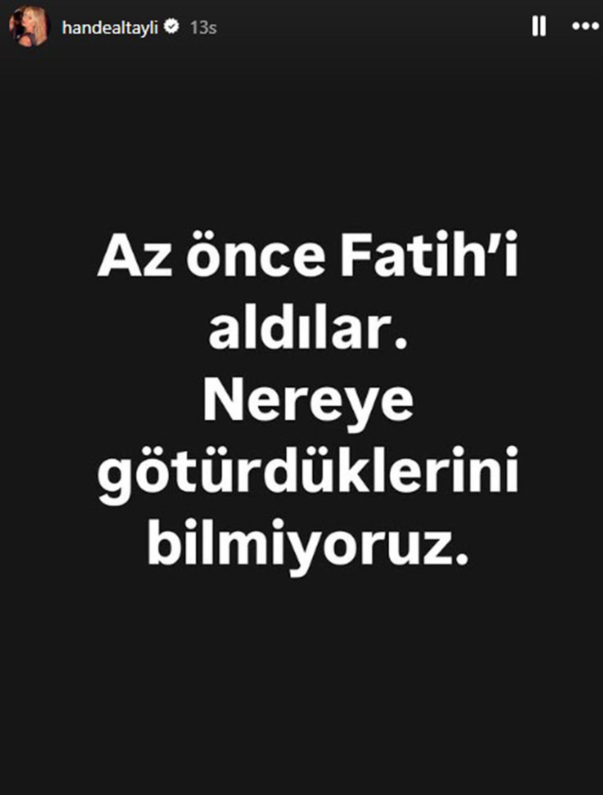 Cumhurbaşkanı Başdanışmanı Oktay Saral'ın ''Suyun ısınmaya başladı'' dediği ünlü gazeteci Fatih Altaylı, Nişantaşı'ndaki evinde gözaltına alındı. Altaylı'nın ifadesine ulaşıldı.