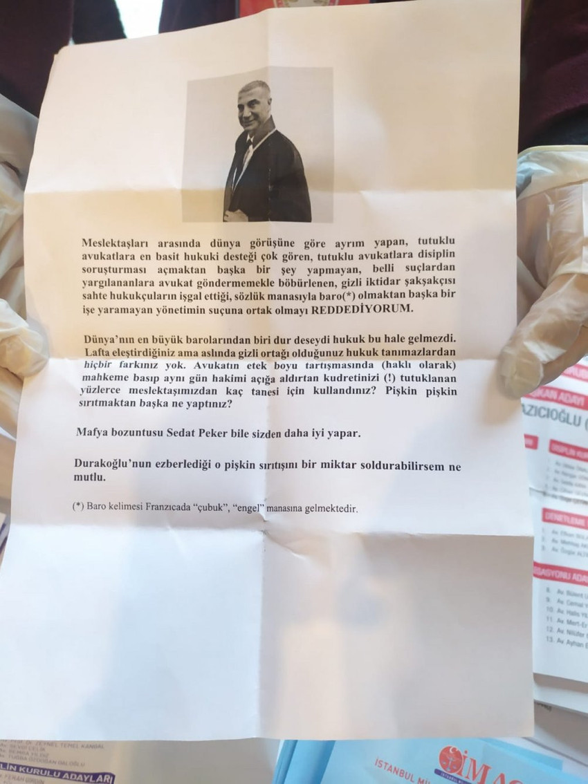 Seçimlerde zarftan Sedat Peker çıktı - Resim : 1