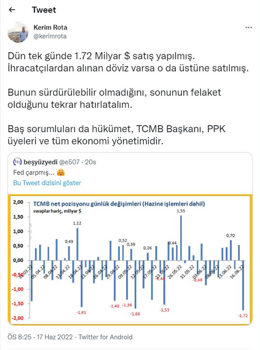 Ekonomist Kerim Rota'dan ''1.72 milyar dolar satıldı'' iddiası - Resim : 1