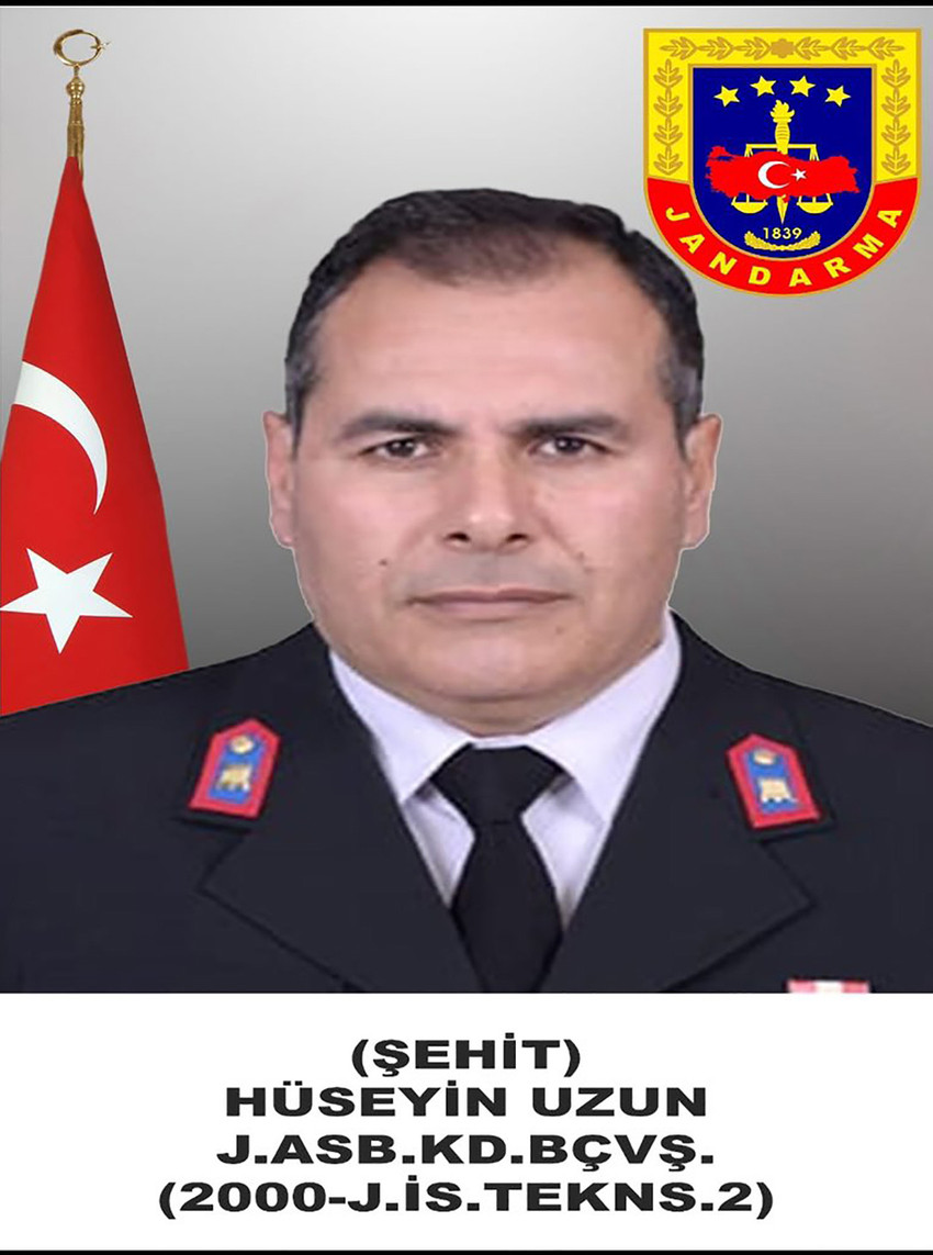 Nevşehir Jandarma Komutanlığı'nda görevli Jandarma Kıdemli Başçavuş Hüseyin Uzun, eğitim sırasında meydana gelen kaza sonucu şehit oldu. 