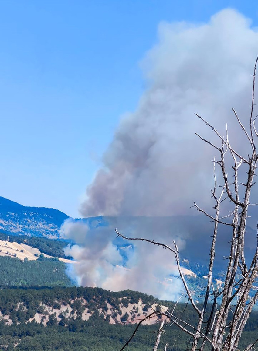 Aydın, Mersin, Bolu ve Çanakkale'de ormanlık alanda yangın çıktı. Alevleri söndürmek için çalışma başlatıldı.