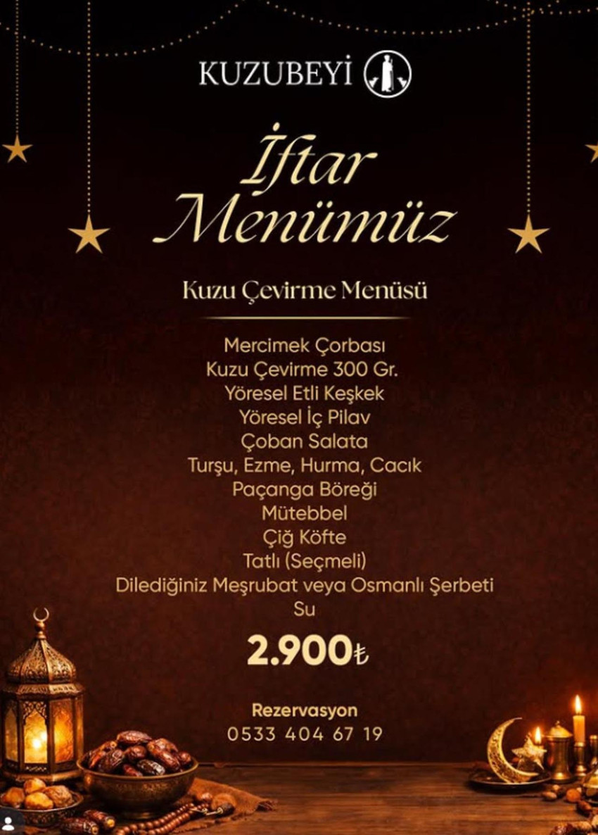 İstanbul'da dışarıda iftar yapmak lüks oldu. Geçen yıl ortalama 1000 TL'ye yükselen iftar menüleri bu sene üç katına çıktı. Lüks mekanlarda ise bu rakam 7.800 TL'yi buluyor.