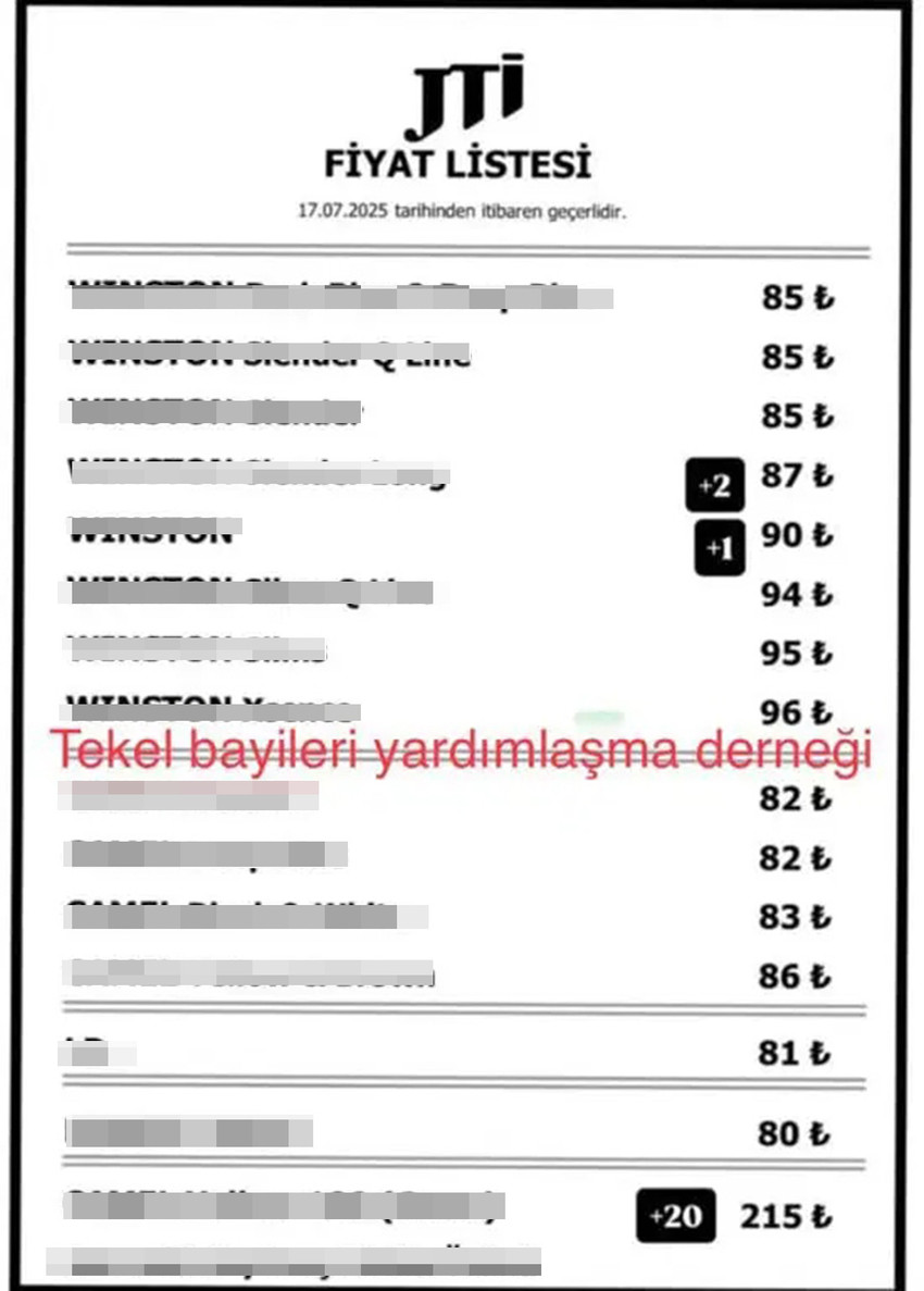 Sigaraya zam yağmuru devam ediyor. JTİ sigara grubunda 3 Temmuz'da gelen zammın ardından ikinci bir fiyat artışı gerçekleşti.