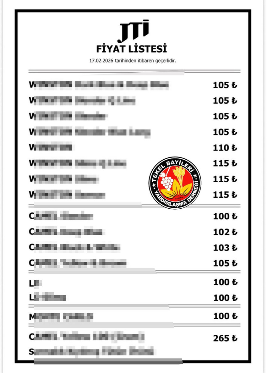 Sigara fiyatlarına beklenen zam geldi. Tekel Bayileri Yardımlaşma Derneği (TBYD) Başkanı Erol Dündar, JTI grubu sigaralara 10 TL zam yapıldığını duyurdu.