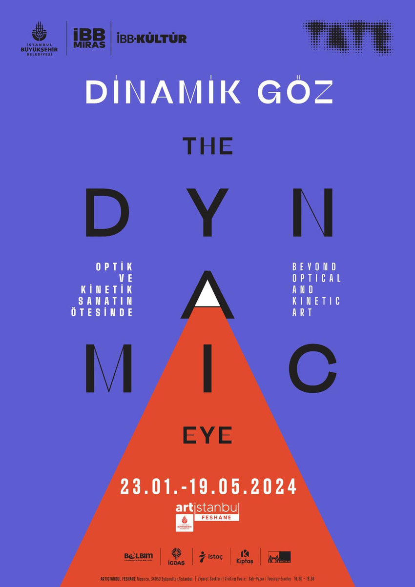 Londra'da yer alan ulusal ve uluslararası modern sanat eserlerinin sergilendiği dünyanın en ünlü sanat müzelerinden Tate, İstanbul’a konuk oluyor. Tate’in, İBB Kültür ve İBB Miras’ın katkılarıyla Türkiye’ye gelen koleksiyonu, ''The Dynamic Eye: Beyond Op and Kinetic Art'' (Dinamik Göz: Optik ve Kinetik Sanatın Ötesinde) sergisiyle 23 Ocak-19 Mayıs tarihleri arasında sanatseverlerle buluşuyor.