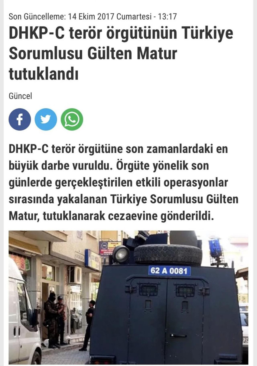 DHKP-C Türkiye sorumlusu ''bir kez daha'' tutuklandı - Resim : 2