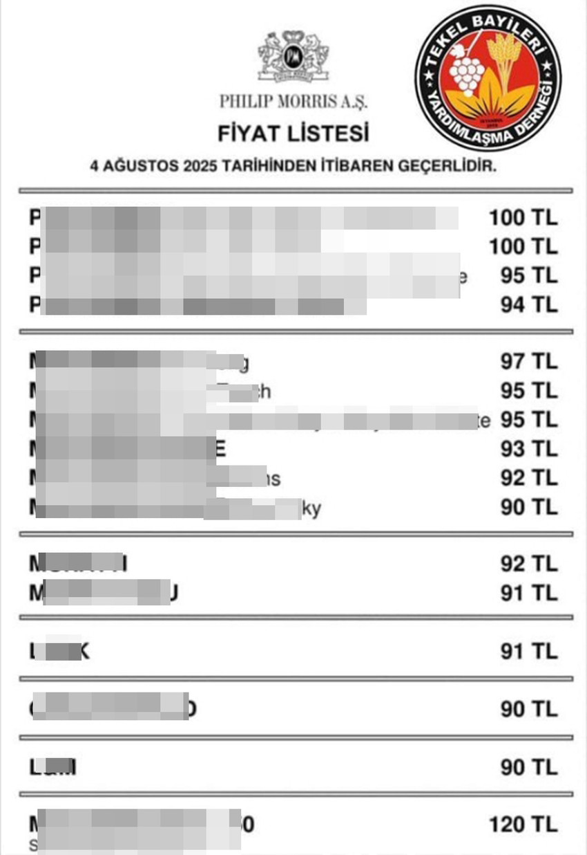 JTI Grubu'nun ve British American Tobacco (BAT) grubunun ardından Philip Morris grubu sigaralara da zam geldi. Son zamla birlikte gruba ait en ucuz sigara 90 TL'ye en pahalı sigara ise 100 TL'ye yükseldi...
