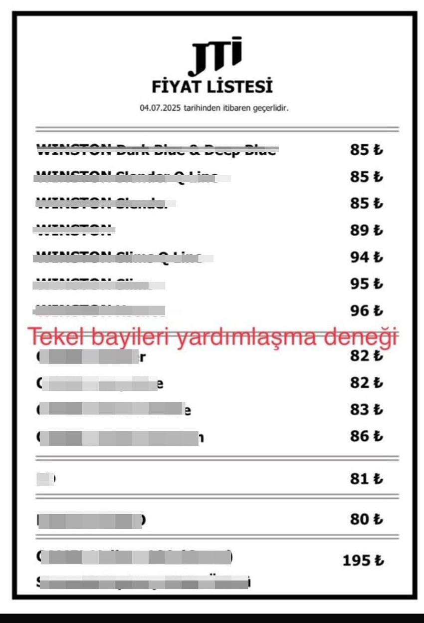 Gelir İdaresi Başkanlığı'nın akaryakıt, içki ve tütünde ÖTV tutarlarına yüzde 15,71 zam geldiğini duyurduktan sadece bir kaç saat sonra sigarada ilk zam geldi. Winston, Camel, LD, Monte Carlo markalarının en ucuz sigarası 5 TL'lik zamla 80 TL'ye yükseldi..
